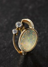 bague Opale