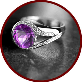 Bague Amethyste